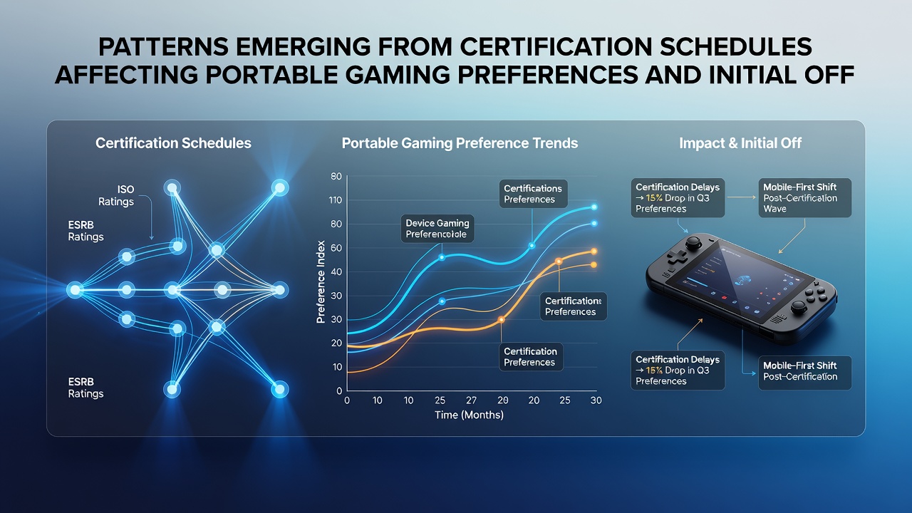 Mobile device showing certification approval dashboard alongside gaming interface elements