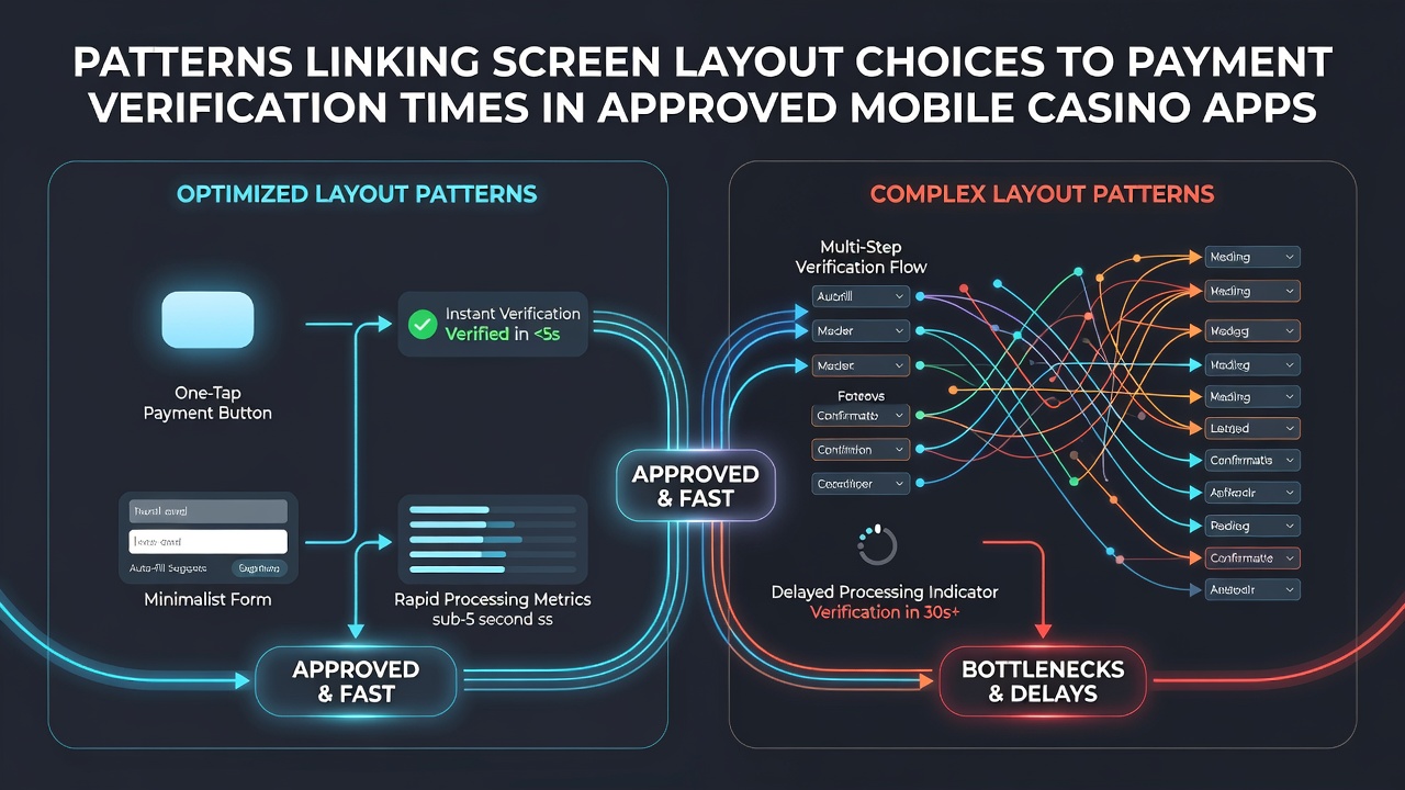 Detailed view of mobile payment verification screen highlighting layout patterns and form placement in casino applications