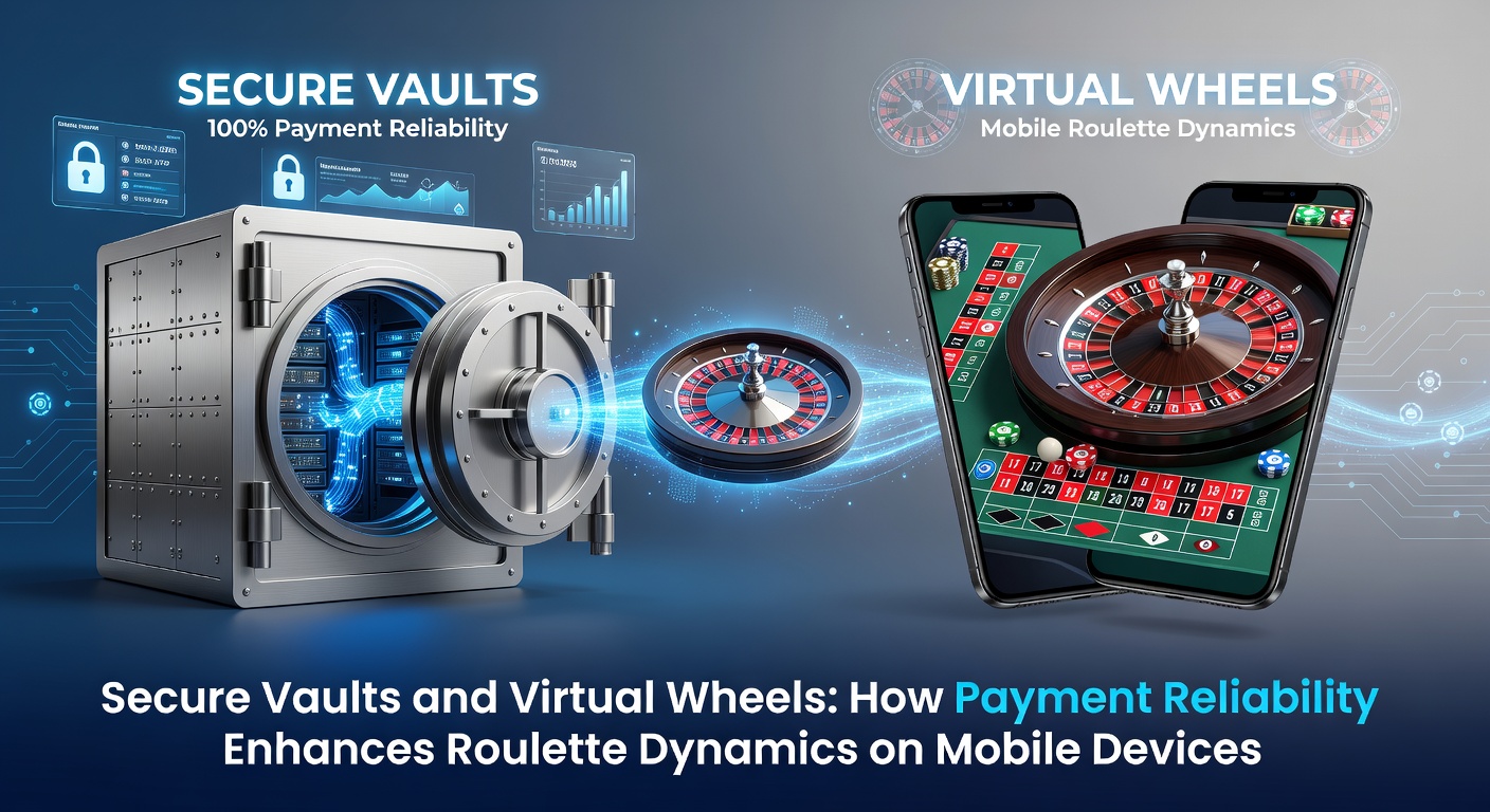 Secure payment vaults integrated with virtual roulette wheels on mobile devices
